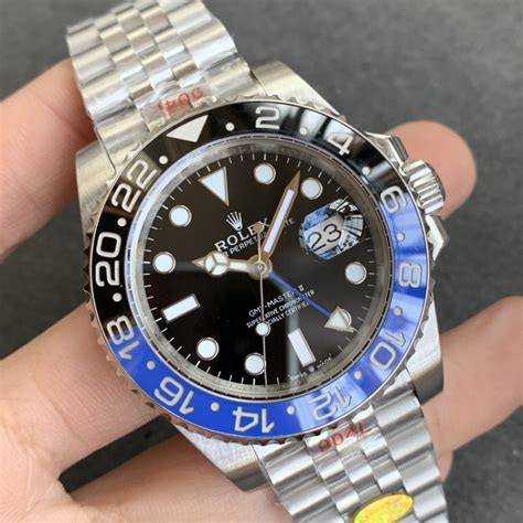 rolex blue black gmt replica